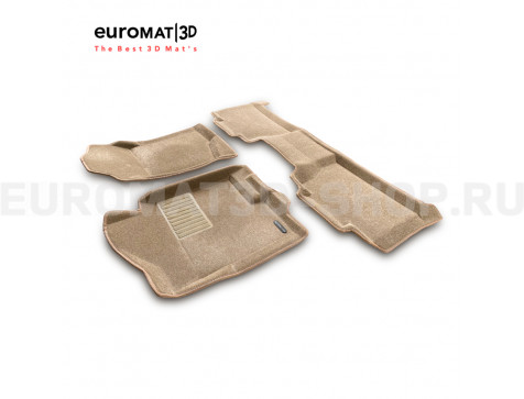 Текстильные 3D коврики Euromat3D Business в салон для Cadillac Escalade (2007-2014) № EMC3D-001302T Бежевые Текстильные 3D коврики Euromat3D Business в салон для Cadillac Escalade (2007-2014) № EMC3D-001302T Бежевые