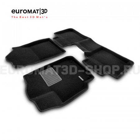 Текстильные 3D коврики Euromat3D Business в салон для Toyota Camry V40 (2006-2011) № EMC3D-005104 Текстильные 3D коврики Euromat3D Business в салон для Toyota Camry V40 (2006-2011) № EMC3D-005104