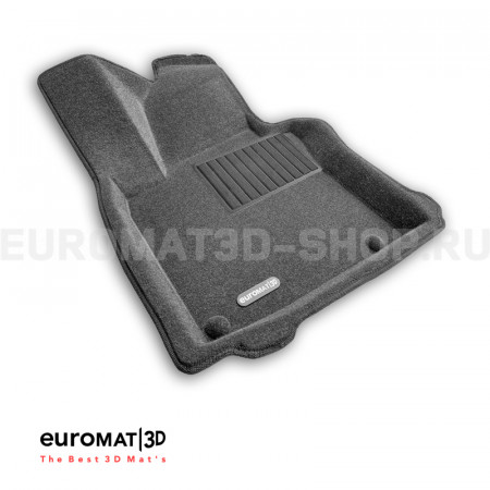 Текстильные 3D коврики Euromat3D Business в салон для Volkswagen Golf 6 (2009-2012) № EMC3D-004502G Серые Текстильные 3D коврики Euromat3D Business в салон для Volkswagen Golf 6 (2009-2012) № EMC3D-004502G Серые