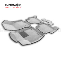 Текстильные 3D коврики Euromat3D Business в салон для Skoda Octavia A7 (2013-2020) № EMC3D-004507G Светло-серые Текстильные 3D коврики Euromat3D Business в салон для Skoda Octavia A7 (2013-2020) № EMC3D-004507G Светло-серые