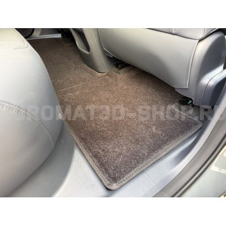 Текстильные 3D коврики Euromat3D Lux в салон для Geely EX5 EM-i (2025-) № EM3D-001448