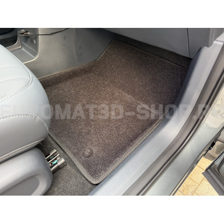 Текстильные 3D коврики Euromat3D Lux в салон для Geely EX5 EM-i (2025-) № EM3D-001448