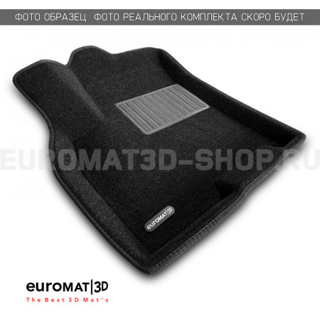 Текстильные 3D коврики Euromat3D Business в салон для Gac S7 (2025-) № EMC3D-001441